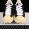 MAISON MIHARA YASUHIRO BLAKEY OG SOLE LEATHER LOW BEIGE BLACK