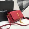 YSSL Kate Tassel Small Shoulder Bag Red For Women 10.2in/26cm YSL?