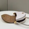 FI Moonlight Saddle White Bag For Woman 19cm/7.5in