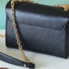 LV Twist MM Epi Black For Women,  Shoulder And Crossbody Bags 9.1in/23cm LV