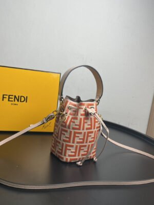 FI Mon Tresor Orange Mini Bag For Woman 18cm/7in