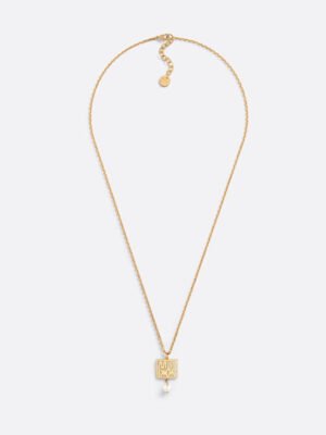 18K CD Miss Necklace