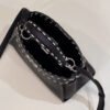 FI Peekaboo Small Black Bag For Woman 23cm/9in