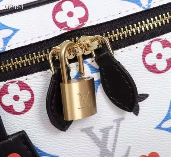 LV Vanity PM Bag Game On Monogram Canvas White By Nicolas Ghesquiere For Women, Women¡¯s Handbags, Shoulder And Crossbody 7.5in/19cm LV M57458