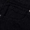 CHROME HEARTS BLUE CROSS PATCH JEANS BLACK