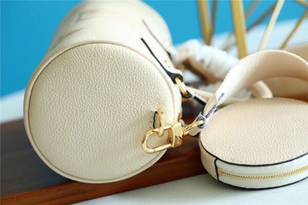 LV Papillon BB Monogram Empreinte Beige For Women, Women¡¯s Bags, Shoulder And Crossbody Bags 7.9in/20cm LV