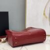 YSSL Claude-Effect Tote Bag Red For Women 11in/28cm YSL 64028116J0W