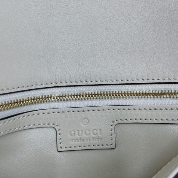 gg Blondie Shoulder Bag White For Women, Women’s Bags 11in/28cm gg 699268 UXX0G 9022