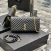 YSSL Kata 99 Chain Bag Black With Gold Hardware For Women 10.2in/26cm YSL