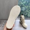Rick Owens Geobasket Sneakers - Cream and Black