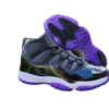 JORDAN 11 Black and Purple