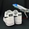 NIKE AIR FORCE 1 "Double Swoosh White/Black"