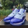 JORDAN 11 Purple and White