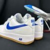 NIKE AIR FORCE 1 "Gum Sole White/Blue"