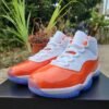 JORDAN 11 Orange and White