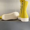 1._1_c8b7c0ea-42d0-4c3b-94a5-fdc3d7987f58 Rick Owens Yellow High-Top Sneakers
