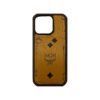 MCM iPhone Case With Card Holder  Yellow-MCK240603