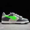 BAPE STA Low-Top Sneakers in Grey and Neon Green