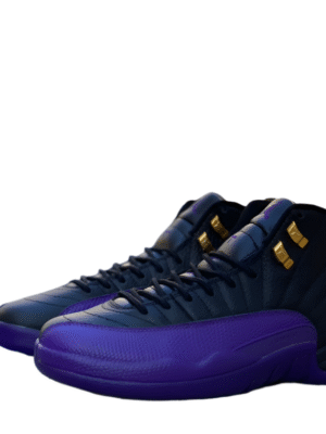 Jordan 12 Black/Field Purple-Metallic Gold-Taxi