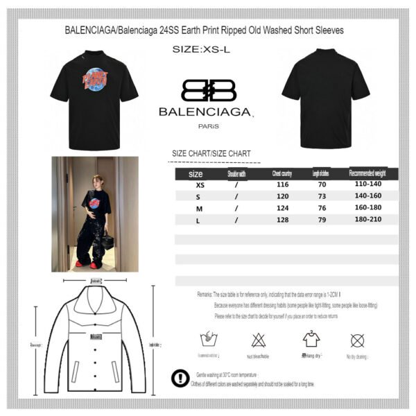 10.translated_19_9e6dd842-37c1-4af2-ae99-2790ac5c3230 Balenciaga Planet Earth Black T-Shirt