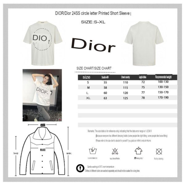 10.translated_51 Dior "Forever Dior" T-Shirt (White)