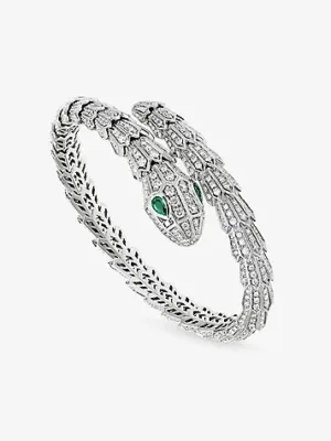 18K BV Serpenti Tubolari Diamond Bracelet