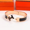 18K Clic H Black Bracelet