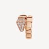 18K BV Serpenti Viper Head Diamond Ring