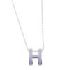 18K Mini Pop H Purple Necklace