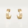 18K Love 2 Diamonds Earrings