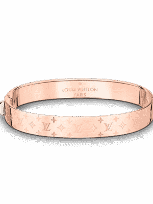 18K Louis Nanogram Cuff Bracelet