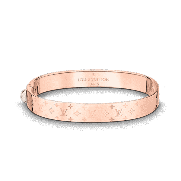 18K Louis Nanogram Cuff Bracelet