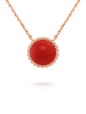 18K Perl¨¦e couleurs Carnelian Necklace