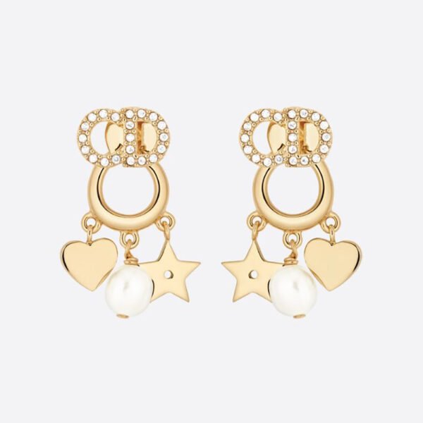 18K CD Clair D Lune Earrings