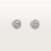 18K Trinity Ruban Earrings