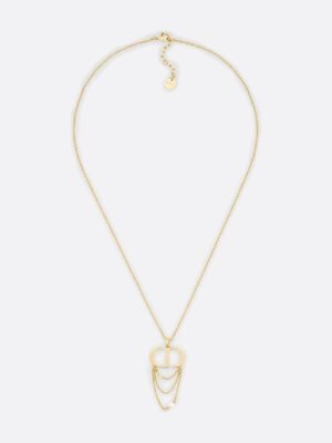 18K Petit CD Necklace