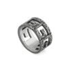 Double G Square G 10mm Ring