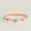 18K Collier De Chien Diamond H Bracelet