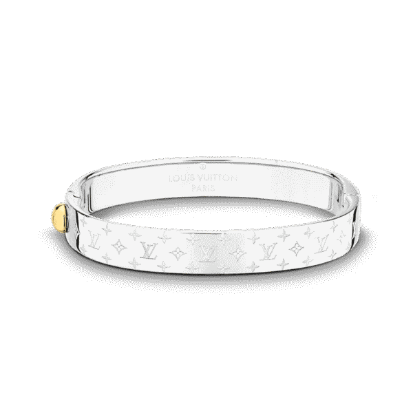 18K Louis Nanogram Cuff Bracelet
