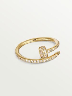 18K Juste Un Clou Diamond Ring
