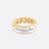 18K CD Couture Chain Link Ring