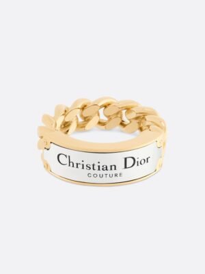 18K CD Couture Chain Link Ring