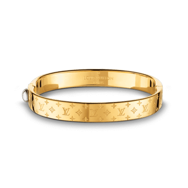 18K Louis Nanogram Cuff Bracelet