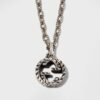 Double G Interlocking G Pendant Necklace