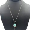 18K T Lollipop Charm Chain Necklace