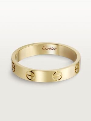 18K Love Wedding 4mm Ring