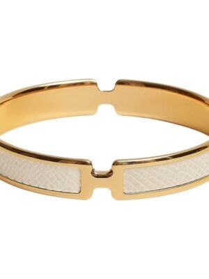 18K Olympe White H Bracelet