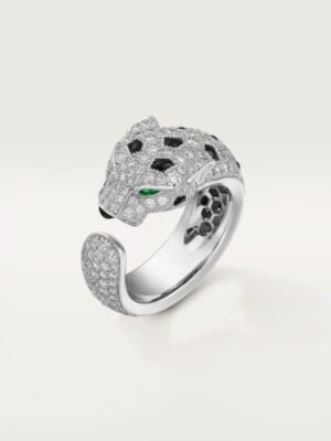 18K Panth¨¨re De Diamond Ring