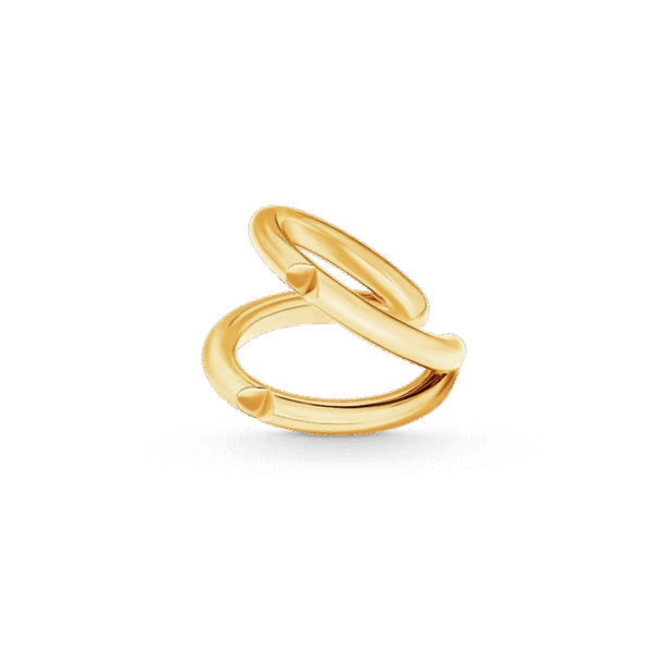 18K Louis Volt Upside Down Ring
