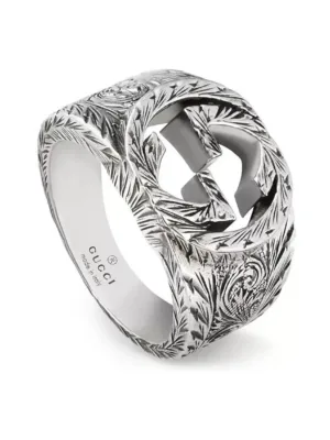 Double G Interlocking G Ring